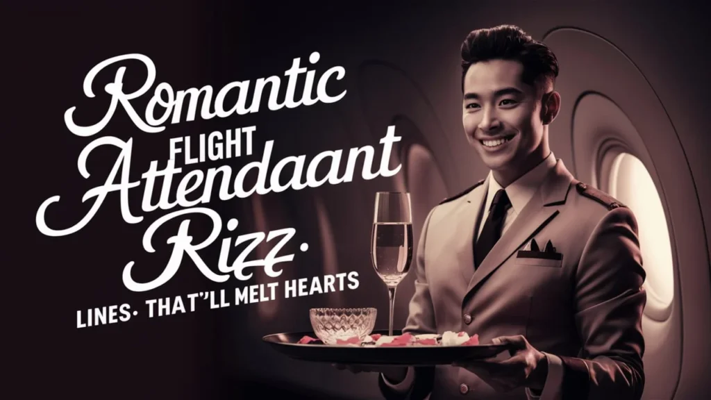 Romantic Flight Attendant Rizz Lines That’ll Melt Hearts