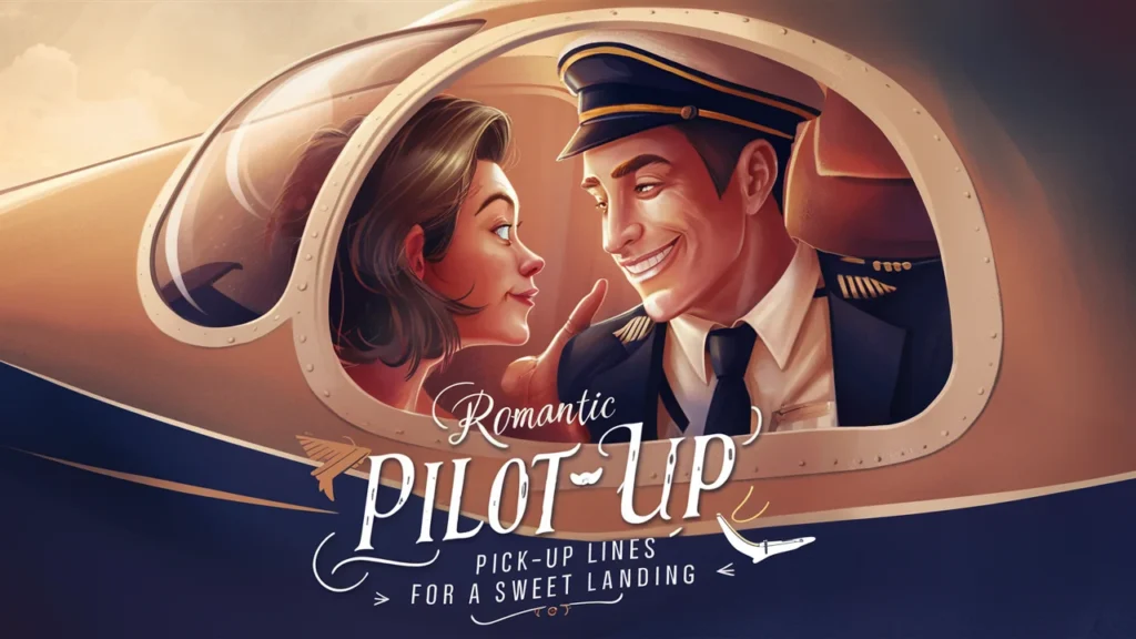 Romantic Pilot Pick-Up Lines for a Sweet Landing