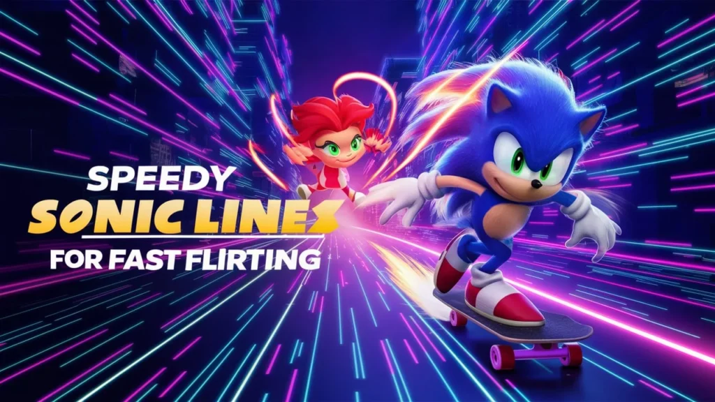 Speedy Sonic Rizz Lines for Fast-Flirting