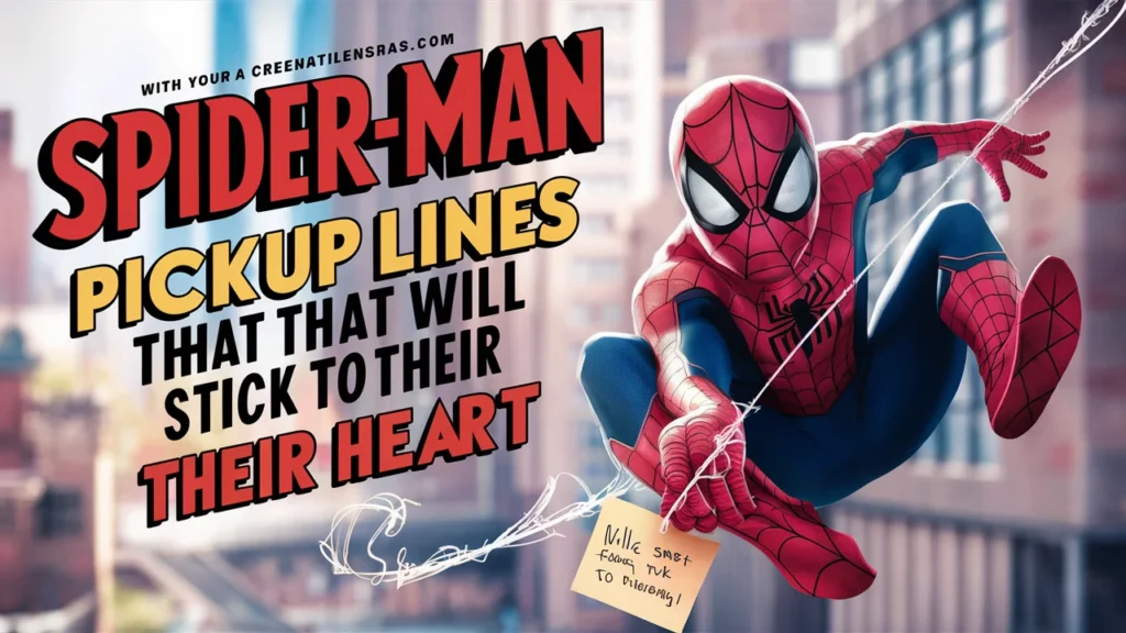 Spider-Man Pickup Lines That Will Stick to Their Heart