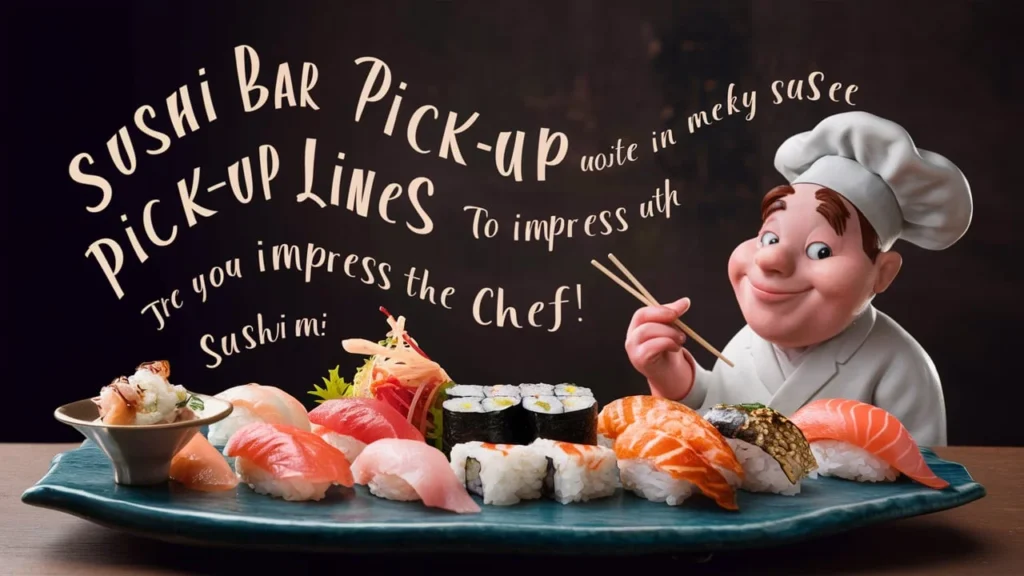 Sushi Bar Pick-Up Lines to Impress the Chef 