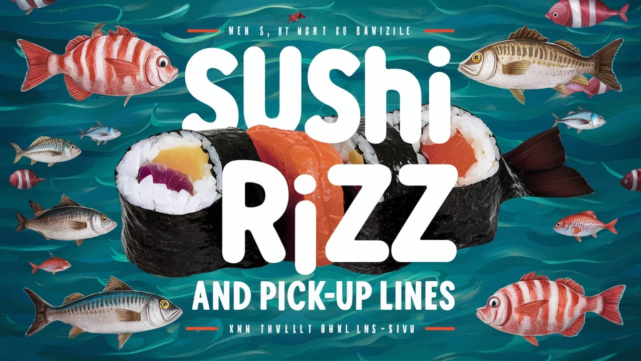 Sushi Rizz & Pick-Up Lines to Impress at the Sushi Bar 