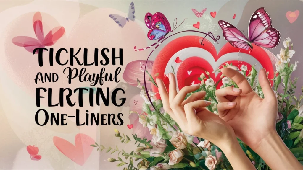 Ticklish and Playful Flirting One-Liners