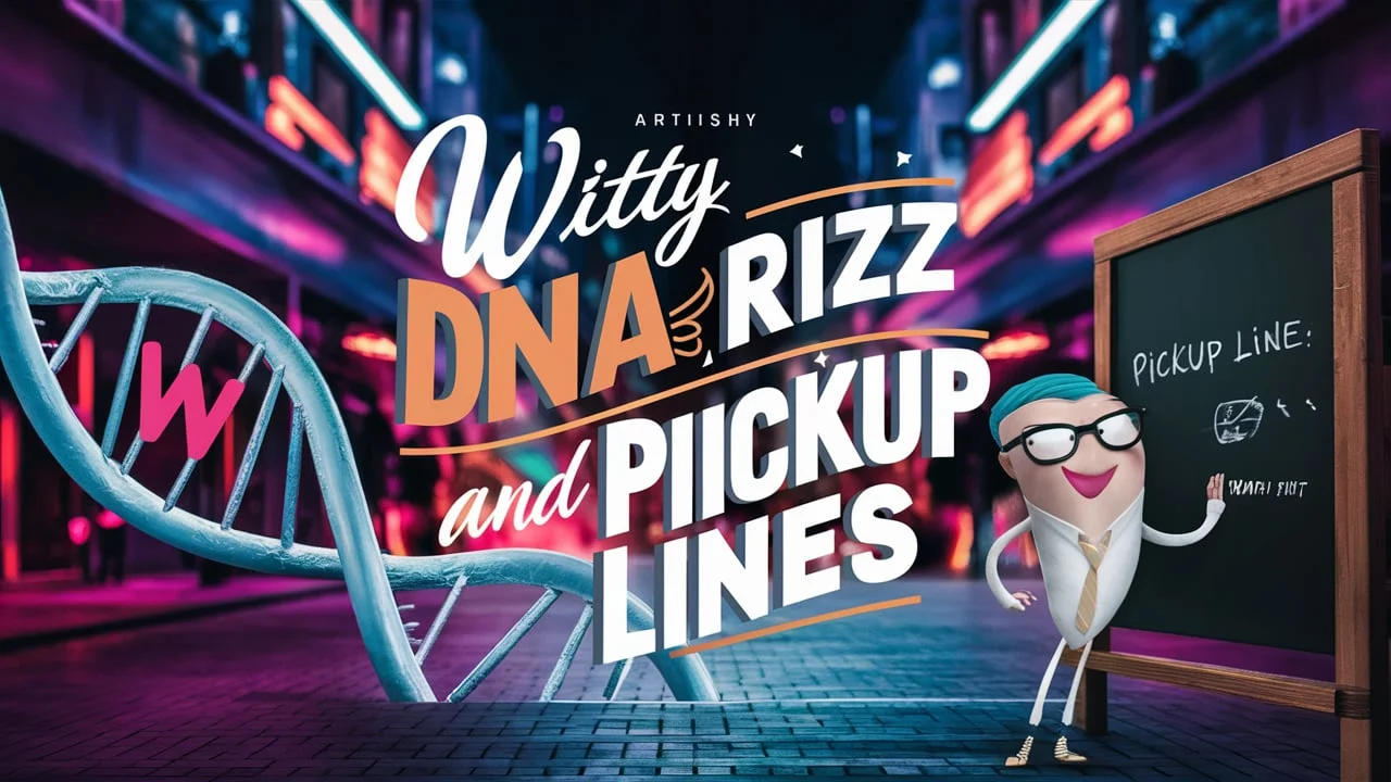 Witty DNA Rizz & Pickup Lines