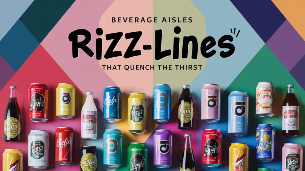Beverage Aisle Rizz Lines That Quench the Thirst