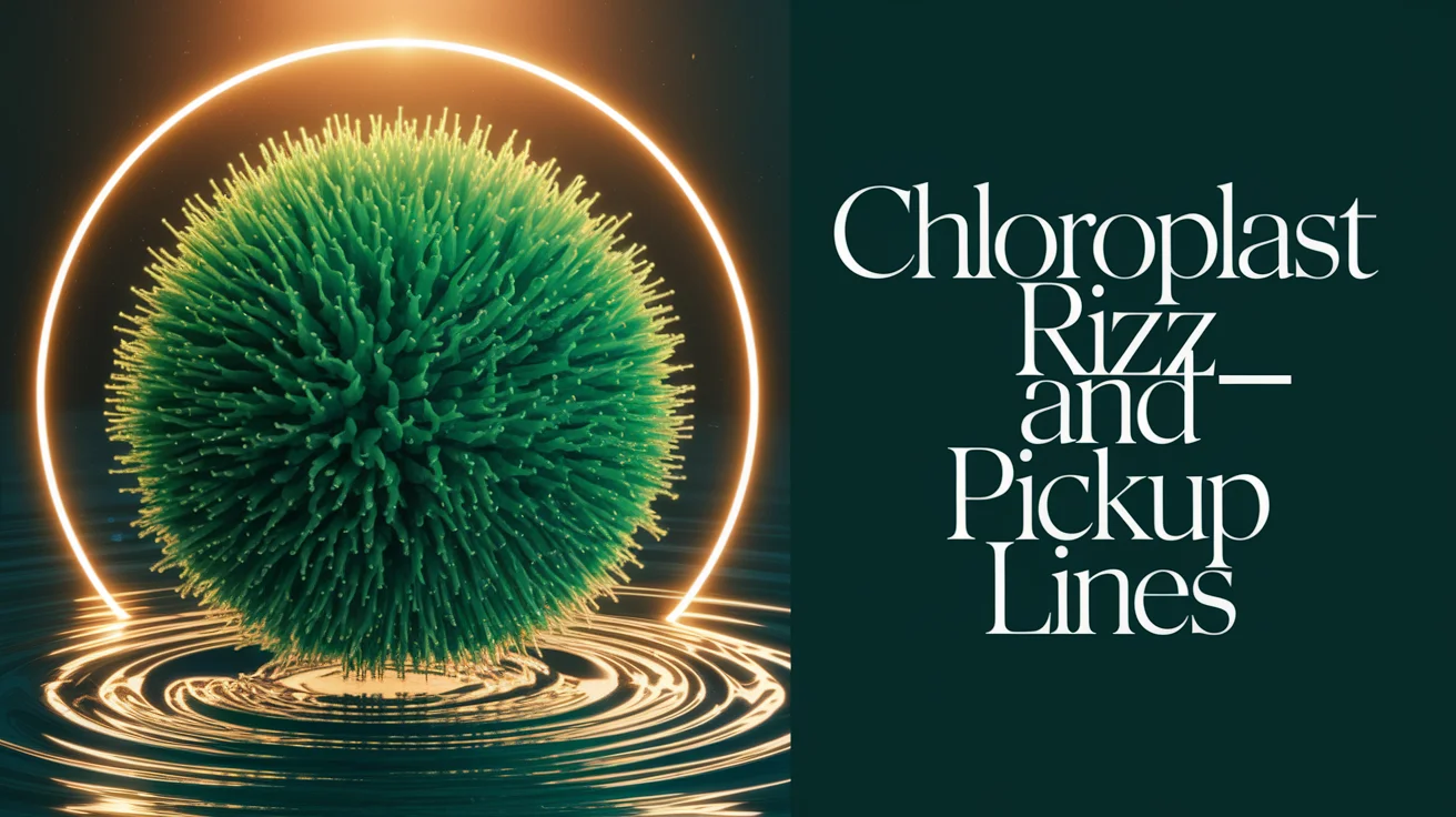 Chloroplast Rizz & Pickup Lines