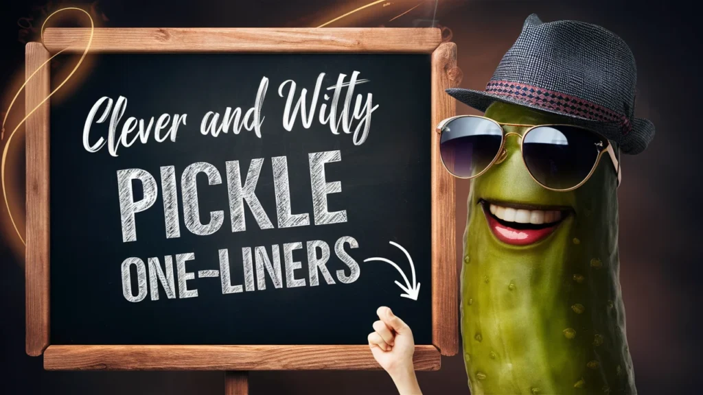 Clever and Witty Pickle One-Liners