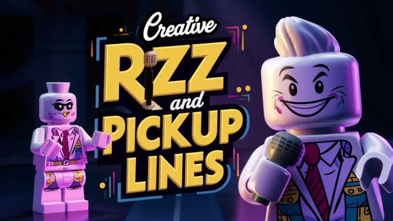 Creative LEGO Rizz & pickup Lines