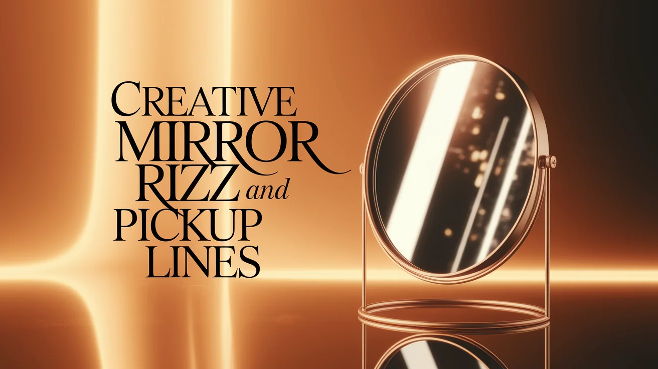 Creative Mirror Rizz & Pickup Lines