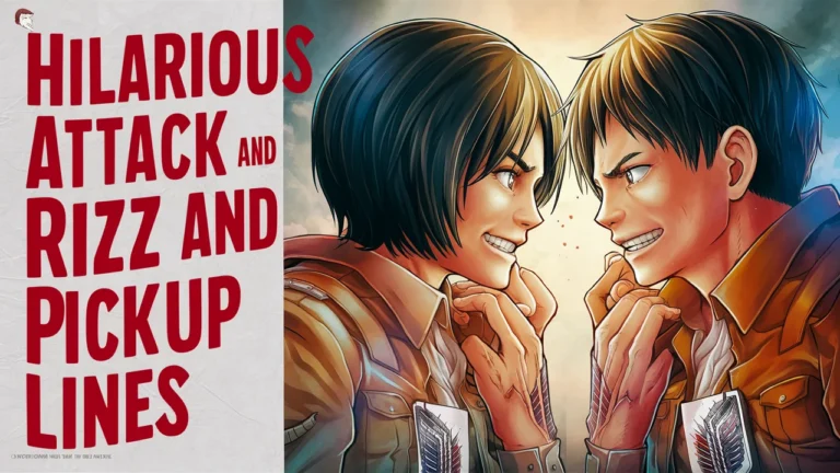 Hilarious Attack On Titan Rizz & Pickup Lines