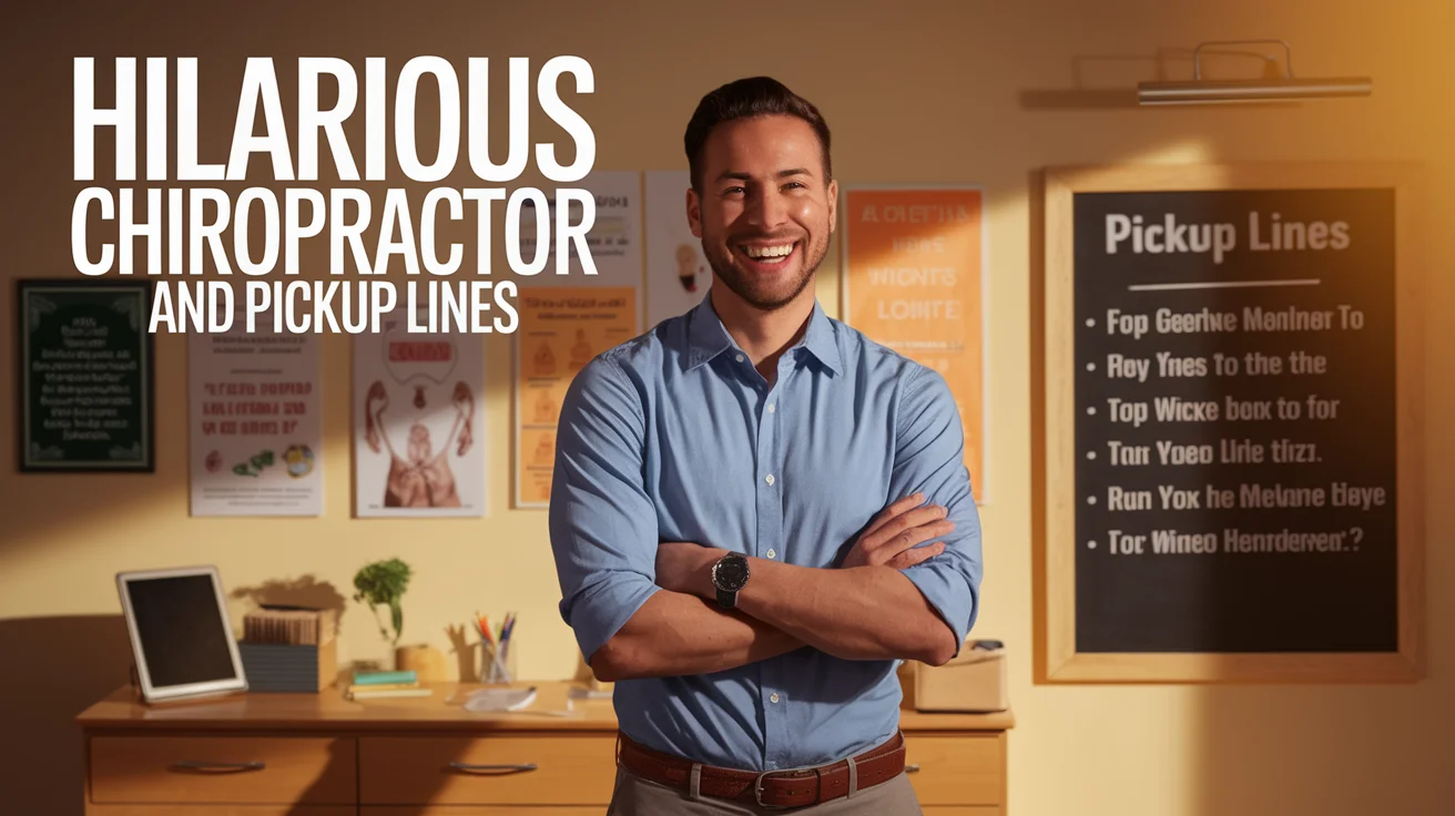 Hilarious Chiropractor Rizz & Pickup Lines