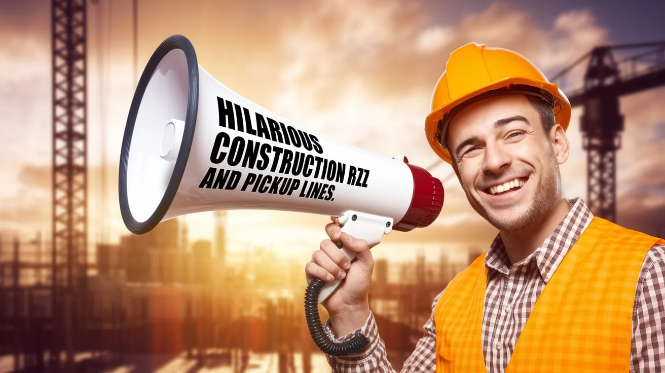 Hilarious Construction Rizz & Pickup Lines