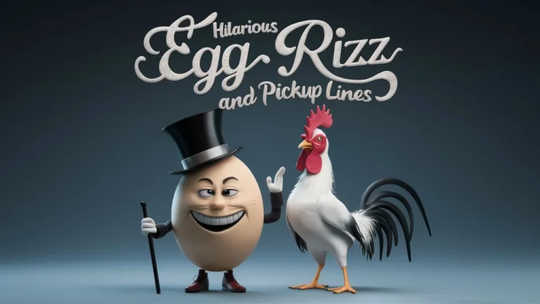 Hilarious Egg Rizz & Pickup Lines to Crack Up Your Conversations