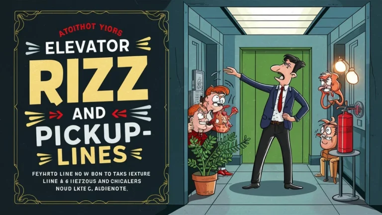 Hilarious Elevator Rizz & Pickup Lines