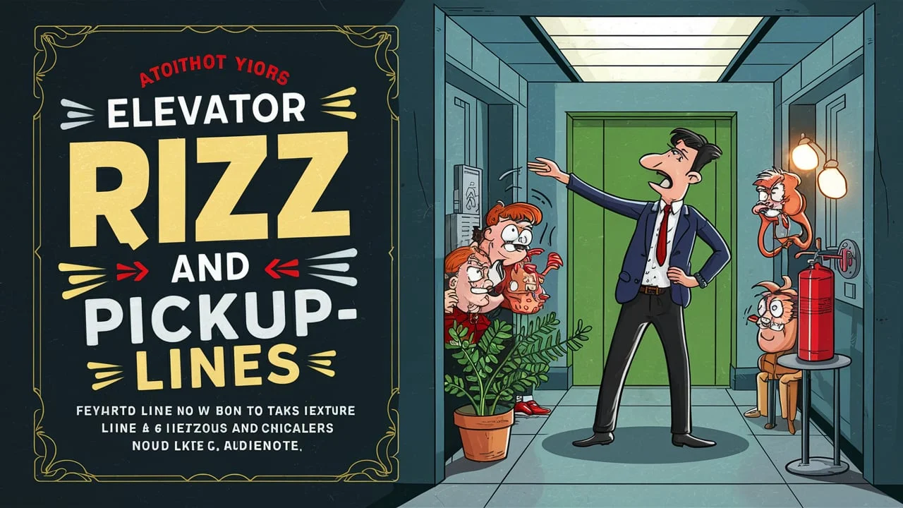 Hilarious Elevator Rizz & Pickup Lines