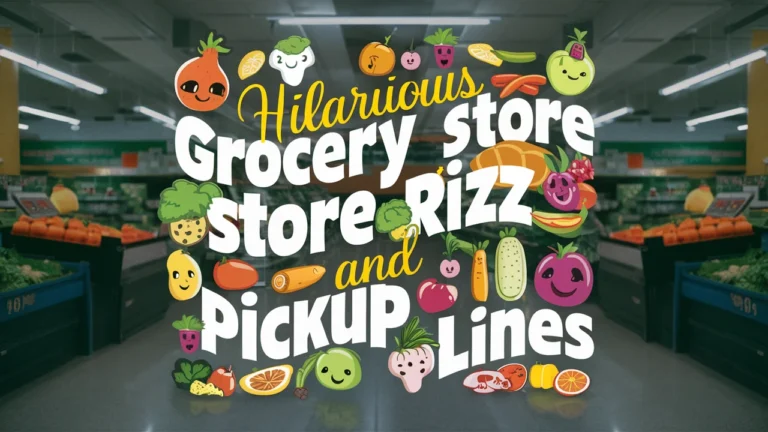 Hilarious Grocery Store Rizz & Pickup Lines