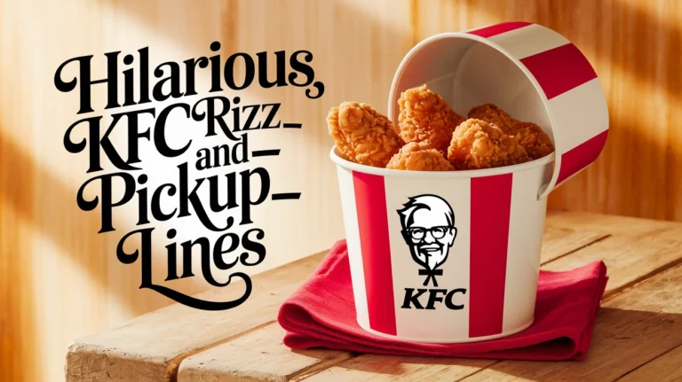 Hilarious KFC Rizz & Pickup Lines