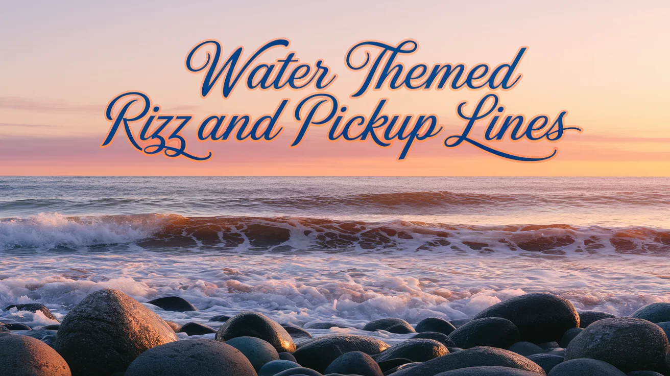 Water Themed Rizz & Pickup Lines