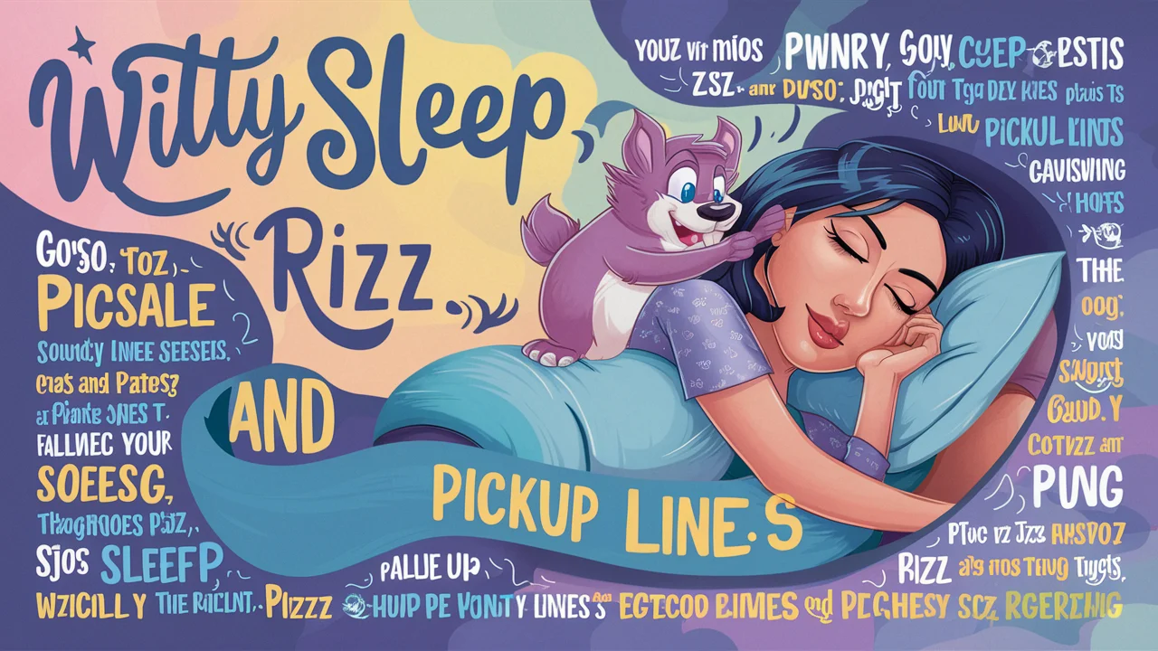 Witty Sleep Rizz & Pickup Lines