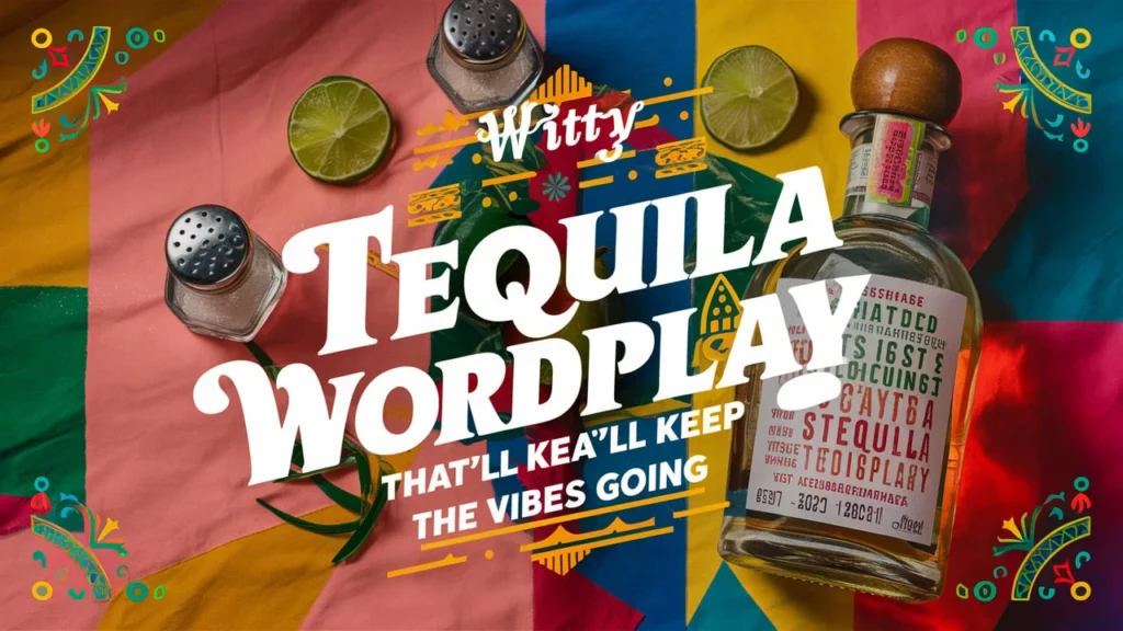 Witty Tequila Wordplay That’ll Keep the Vibes Going